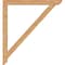 Ekena Millwork Traditional Slat Smooth Bracket, Western Red Cedar, 3 1/2"W x 44"D x 48"H BKT04X44X48TRA06SWR - alternate 3